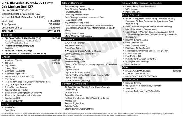 2026 Chevrolet Colorado Z71 - Photo 33