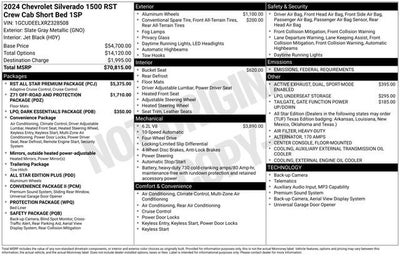 2024 Chevrolet Silverado 1500 RST