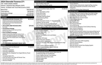 2024 Chevrolet Traverse Z71
