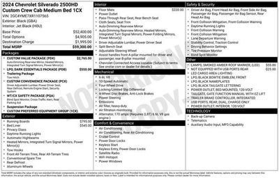 2024 Chevrolet Silverado 2500 HD Custom