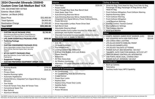 2024 Chevrolet Silverado 2500 HD Custom
