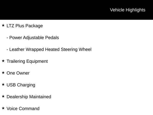 2015 Chevrolet Silverado 1500 LTZ