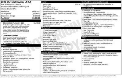2026 Chevrolet Equinox LT