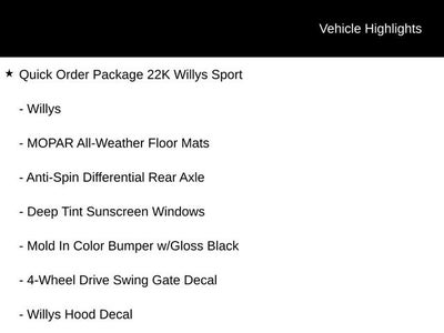 2023 Jeep Wrangler Sport