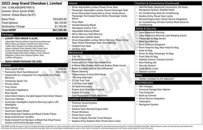 2023 Jeep Grand Cherokee L Limited