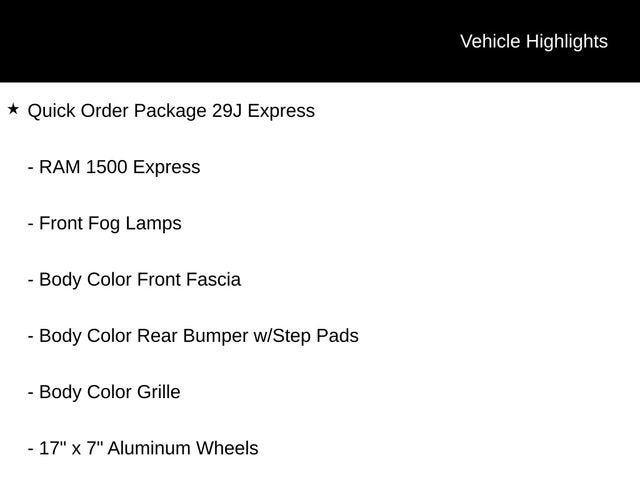 2022 RAM 1500 Classic Express