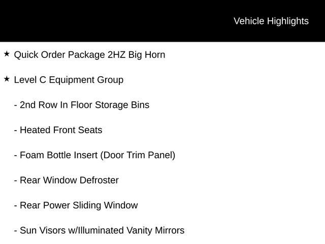 2022 RAM 2500 Big Horn Crew Cab 4x4 6'4" Box