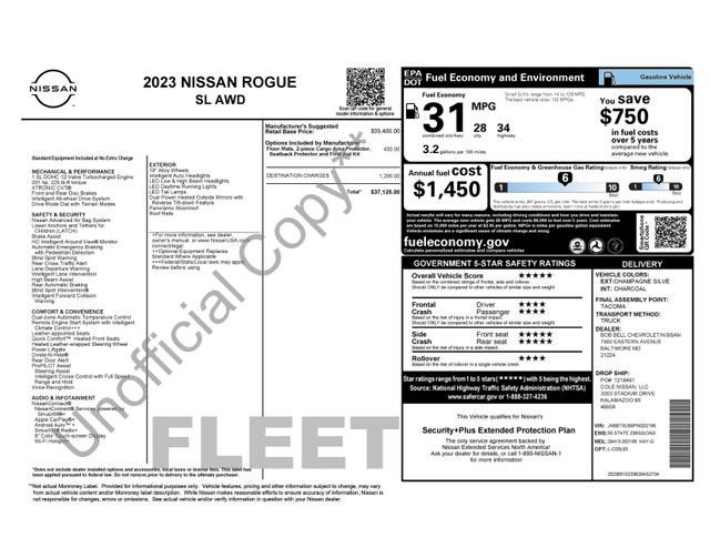 2023 Nissan Rogue SL Intelligent AWD